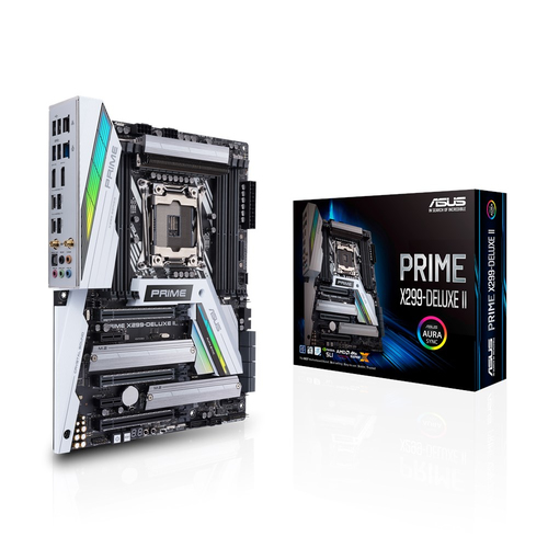 ASUS Prime X299-Deluxe II, Intel, LGA 2066 (Socket R4), Intel® Core™ X-series, DDR4-SDRAM, DIMM, Non-ECC